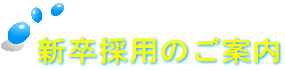新卒採用のご案内 